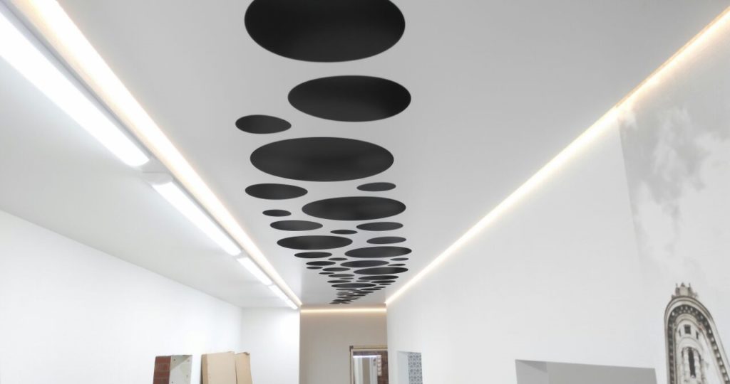 Cutout stretch ceilings from Saros Design — Saros Design