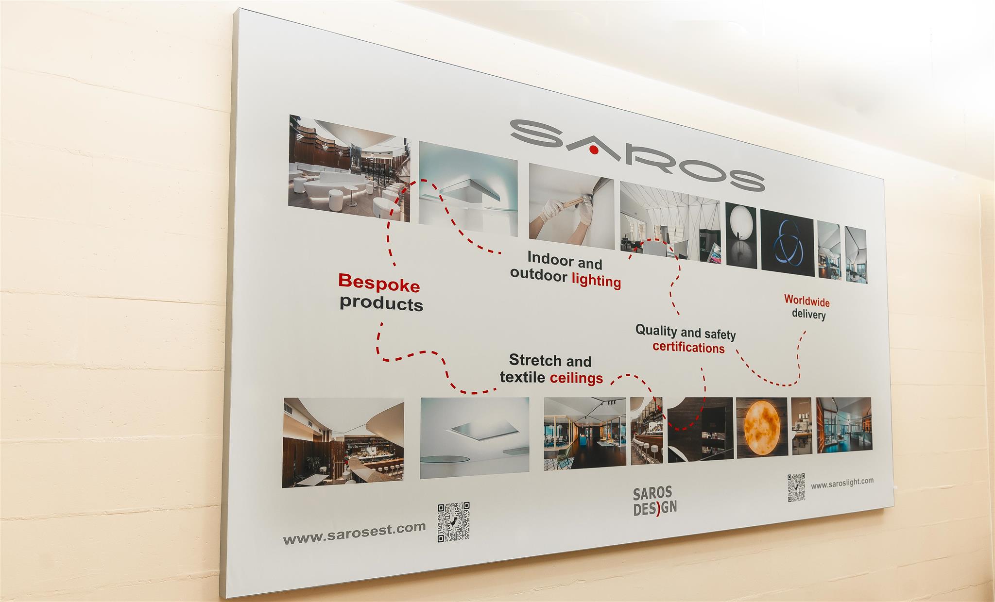 Descor® textile ceilings and wall panels