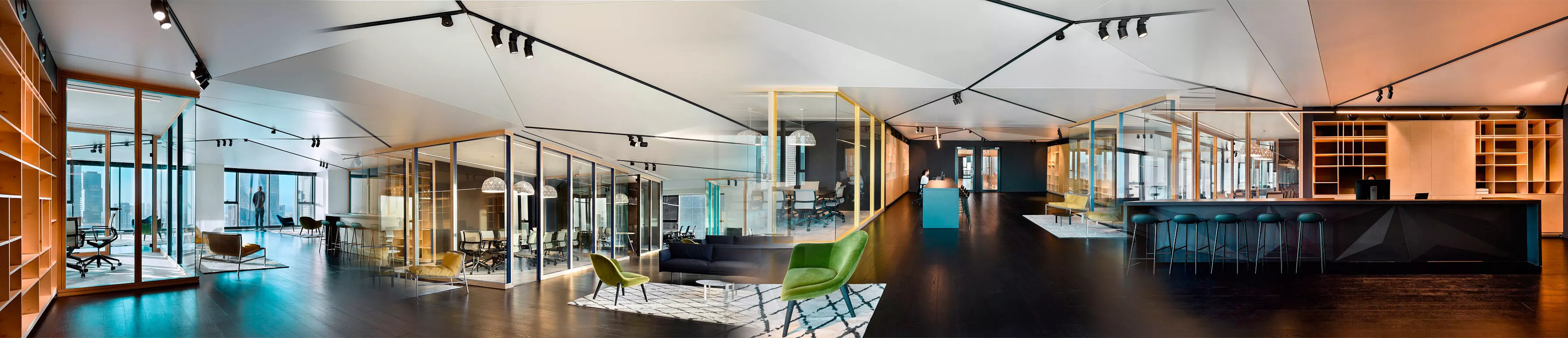 Office in Israel by Ostral Stretched Ceilings